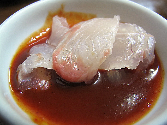 선어회로 유명한 전문식당