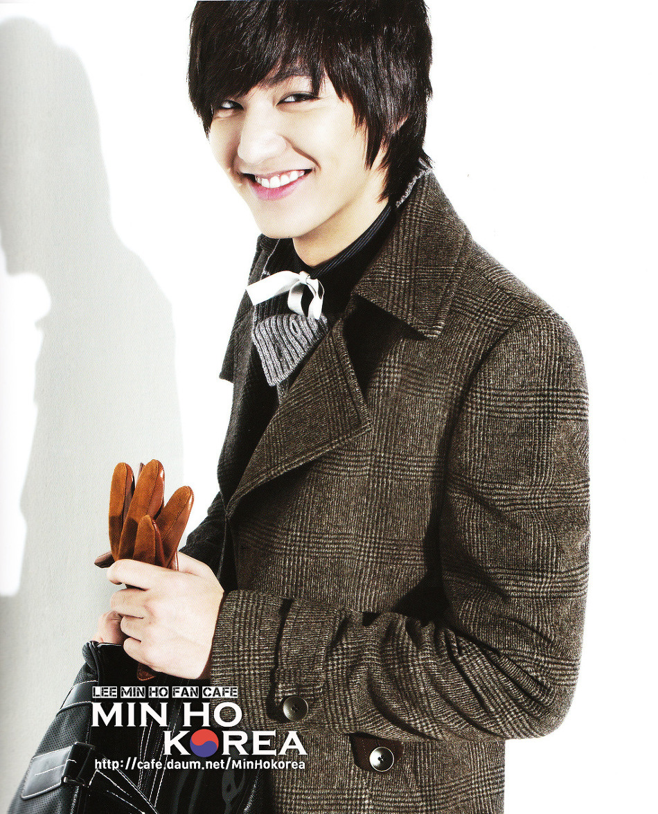 Lee Min Ho banh bao trong BST Trugen Winter 2009