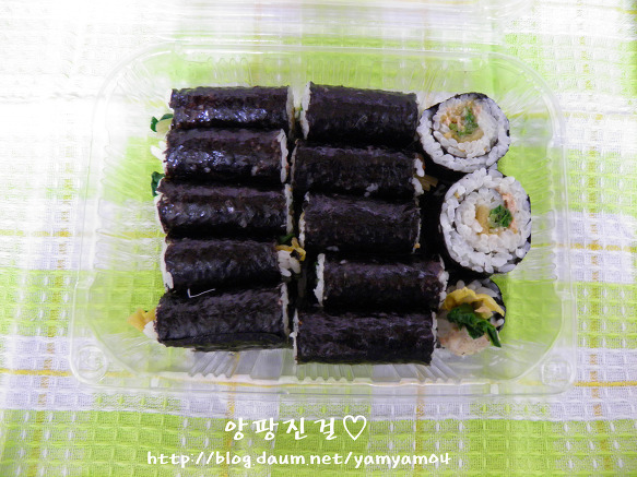 귀요미의 종결! 꼬마김밥 싸들고 소풍가자~