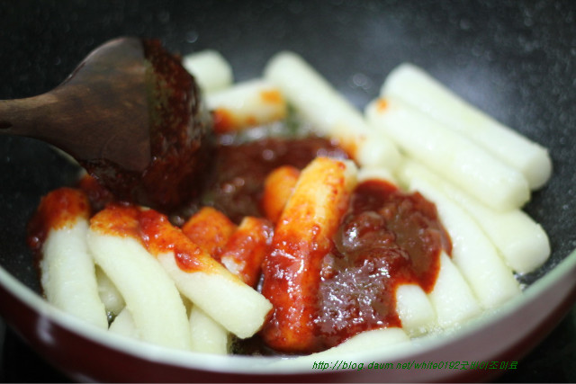 효자동 기름떡볶이