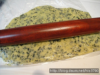 <NO오븐> 김밥싸고 남은 김으로  검은깨김쿠키*^^*