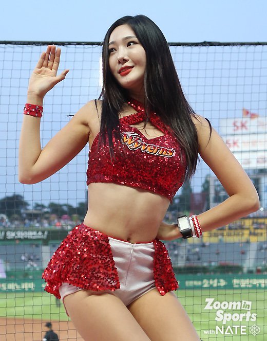 SK 와이번스 치어리더 김현지