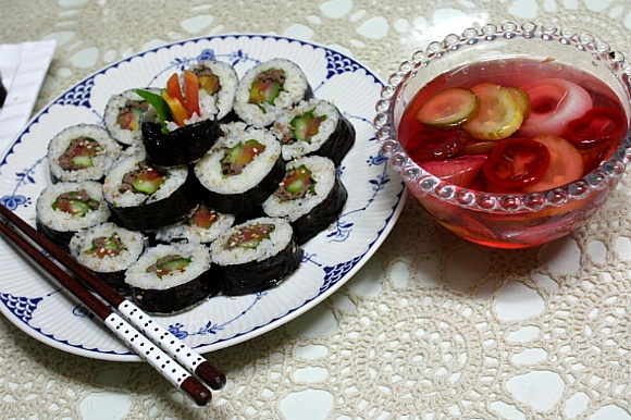 꽁다리김밥 이미지