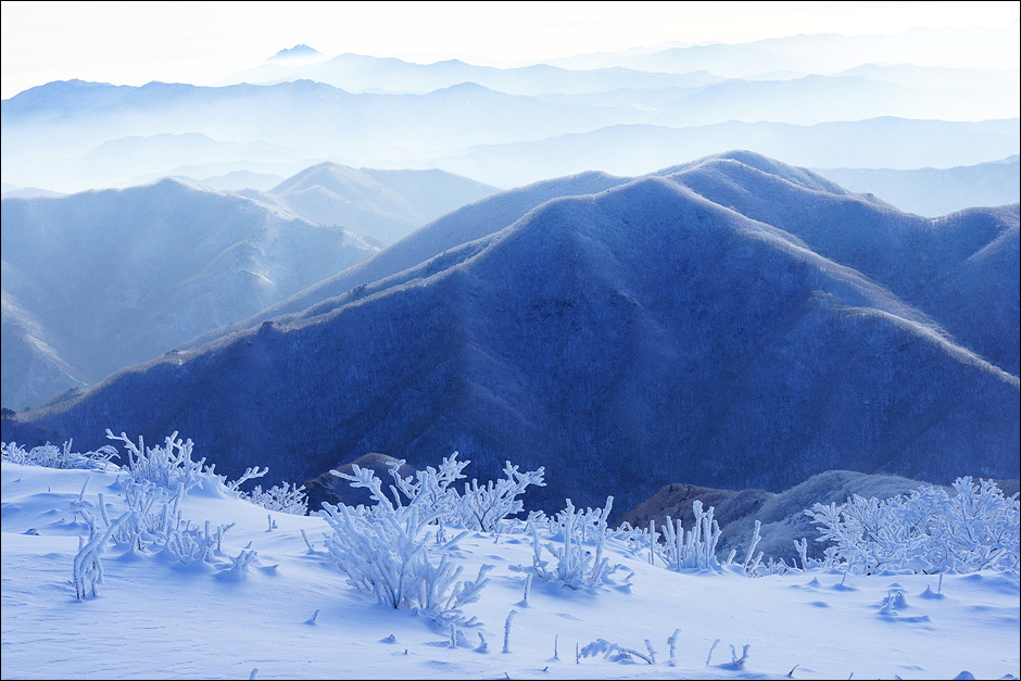 덕유산 일출과 일몰 포인트