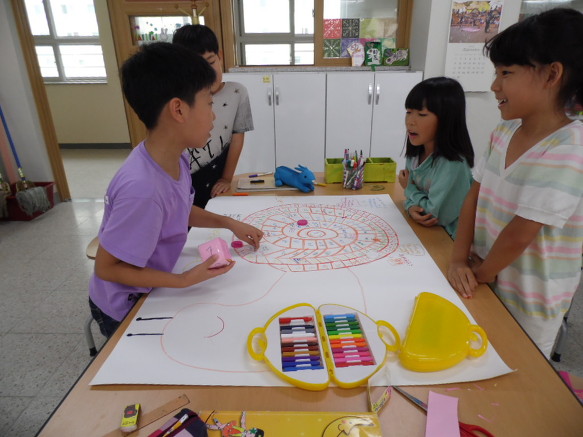 이야기 그림, 게임 판 완성하기(3학년)