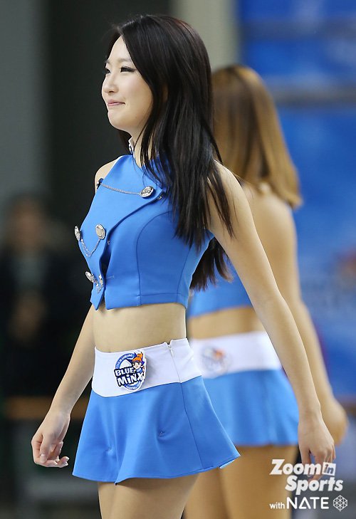 삼성생명 김민지 치어리더