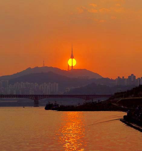 저녁 노을: 원작 - 하늬바람