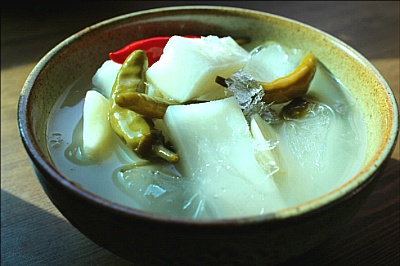 동치미반찬 이미지