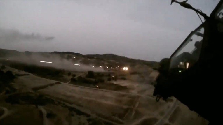 터키 육군 아구스타 A129 망구스타 헬기의 타겟 집중사격 훈련 Turkish Army Agusta T129 Mangusta ATAK Attack helicopters Massed Fire to target