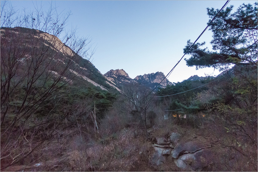 대서문에서의 월몰(月沒)