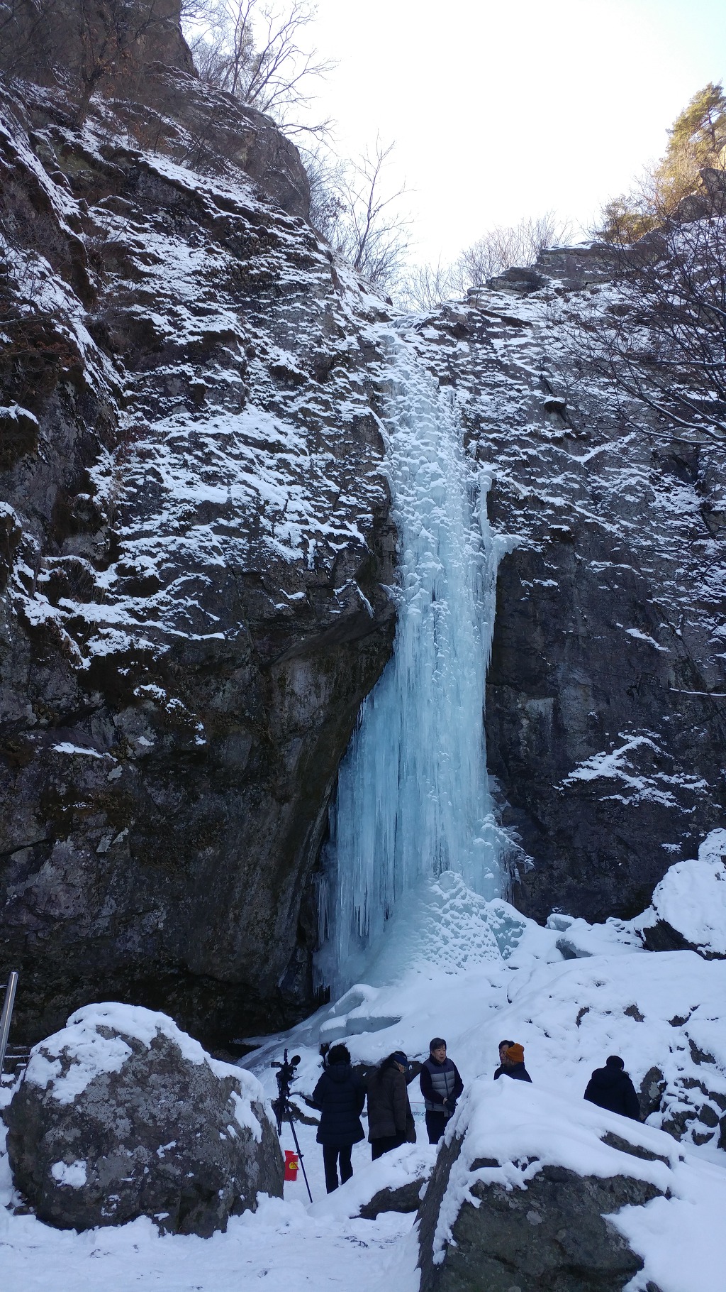 눈온후 금오산 산행