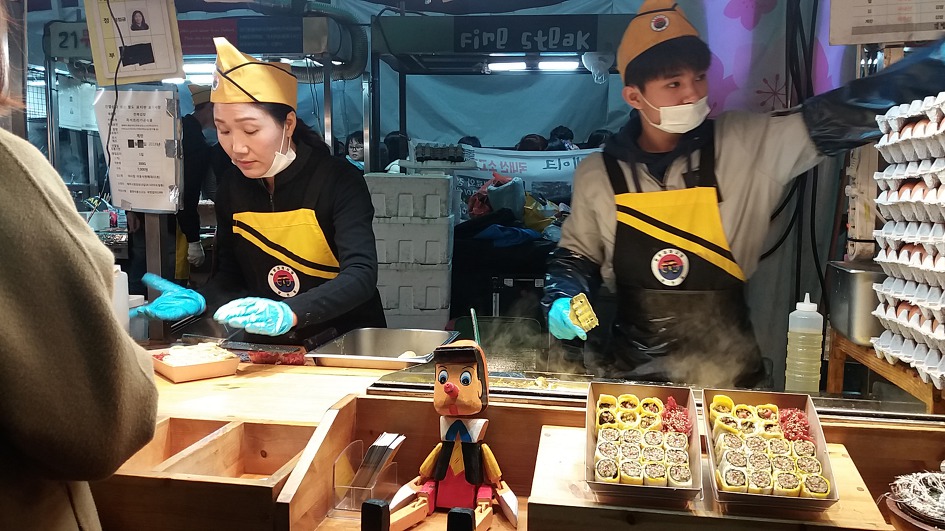 제주  야간여행  동문재래시장  야시장  먹거리
