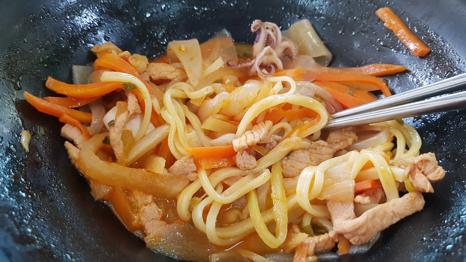 근무지 근처 짬뽕 전문점