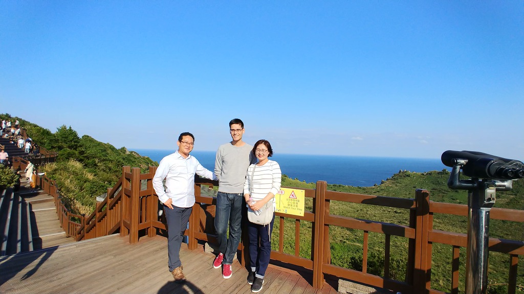 제주 국제관함식 덕분에 제주도를 여행한 아들 