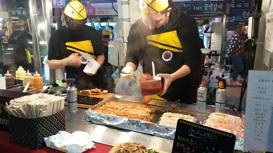 제주  야간여행  동문재래시장  야시장  먹거리